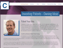 Tablet Screenshot of inventingpatents.com